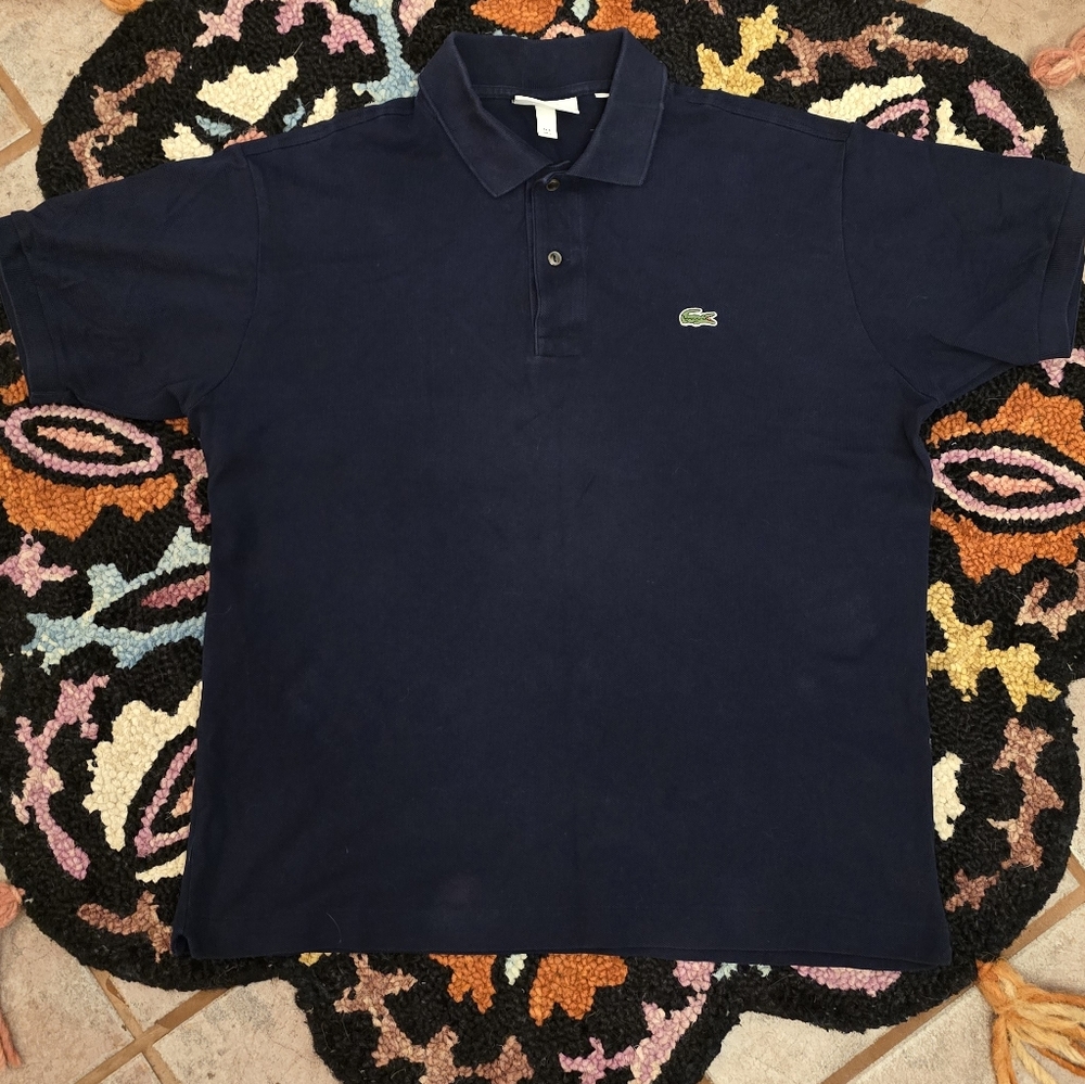 🔥Lacoste Men's Dark Blue Polo Shirt🔥 Size S